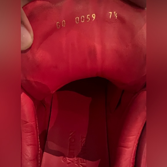 Louis Vuitton x Kanye West Dons Red LV 7 1/2 - Picture 7 of 11